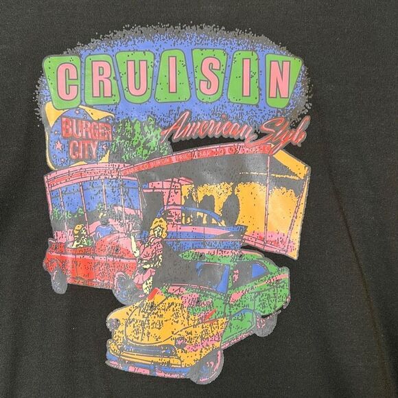 SHEIN cousin burger‎ city crewneck sweatshirt pullover- Men X-Large - Picture 2 of 10